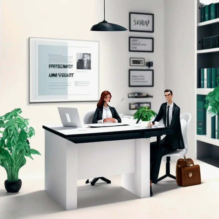 Signing a property deed with a notary